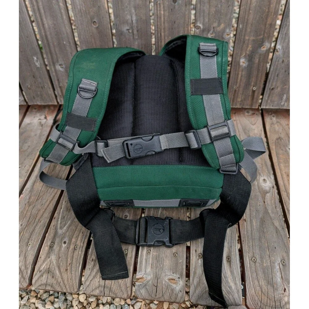 Tamrac Expedition 4 Camera Backpack DSLR Bag Green Padded Adjustable Dividers